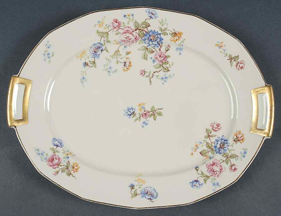 Rosario 11" Oval Serving Platter by Charles Field Haviland-1