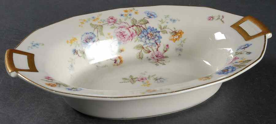 Rosario 9" Oval Vegetable Bowl by Charles Field Haviland-1