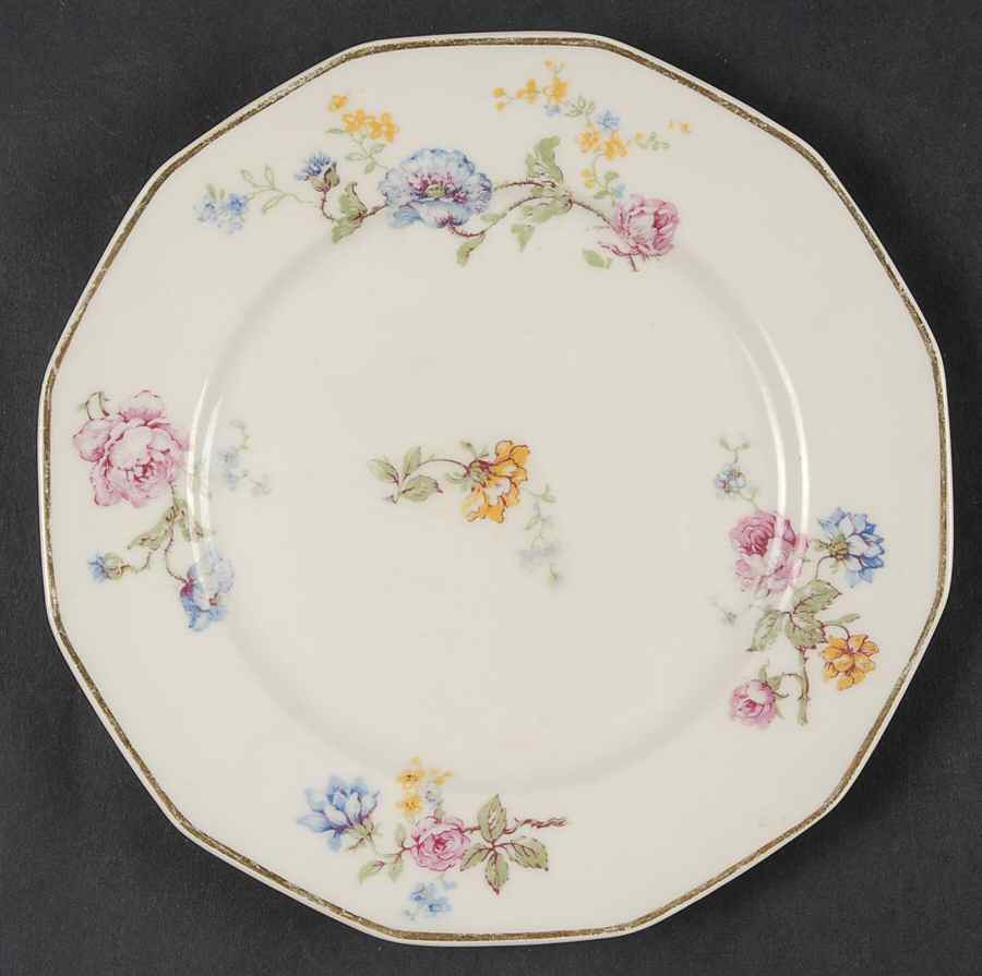 Rosario Bread & Butter Plate by Charles Field Haviland-1