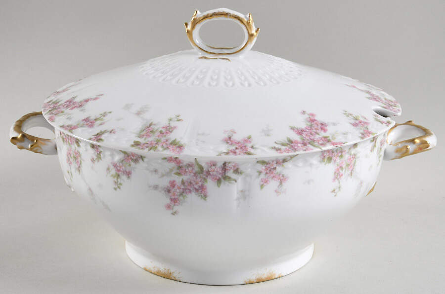 Schleiger 1289 Tureen &  Lid by Charles Field Haviland-1