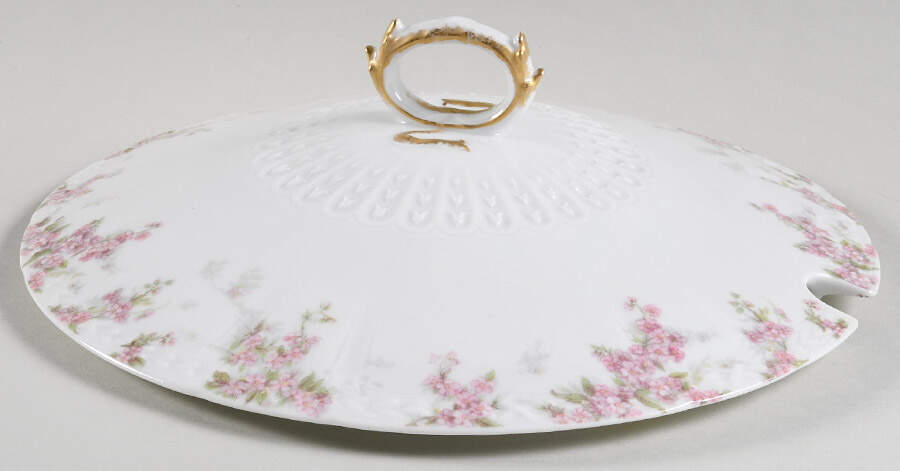 Schleiger 1289 Lid for Tureen by Charles Field Haviland-1