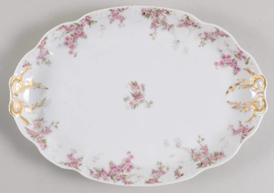 Schleiger 1289 11" Oval Serving Platter by Charles Field Haviland-1