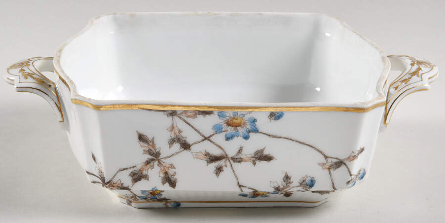 Schleiger 1311 Square Vegetable No Lid by Charles Field Haviland-1