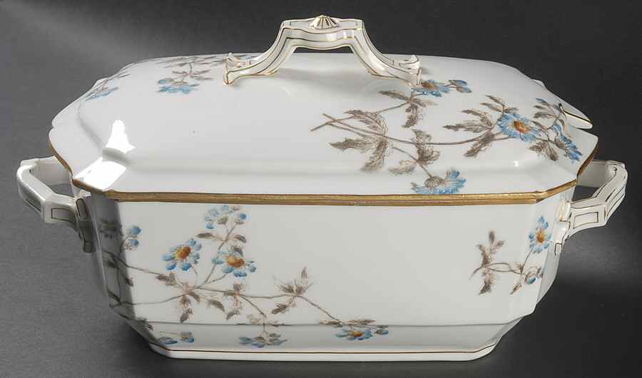 Schleiger 1311 Tureen &  Lid by Charles Field Haviland-1