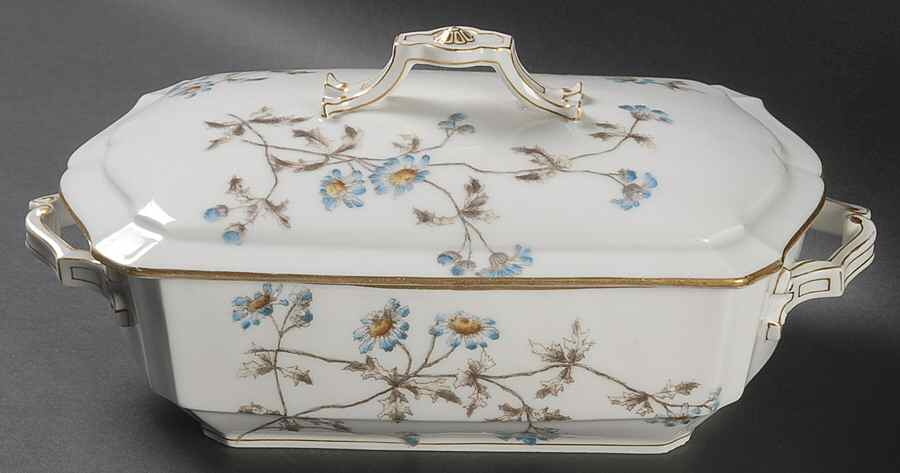 Schleiger 1311 Rectangular Covered Vegetable by Charles Field Haviland-1