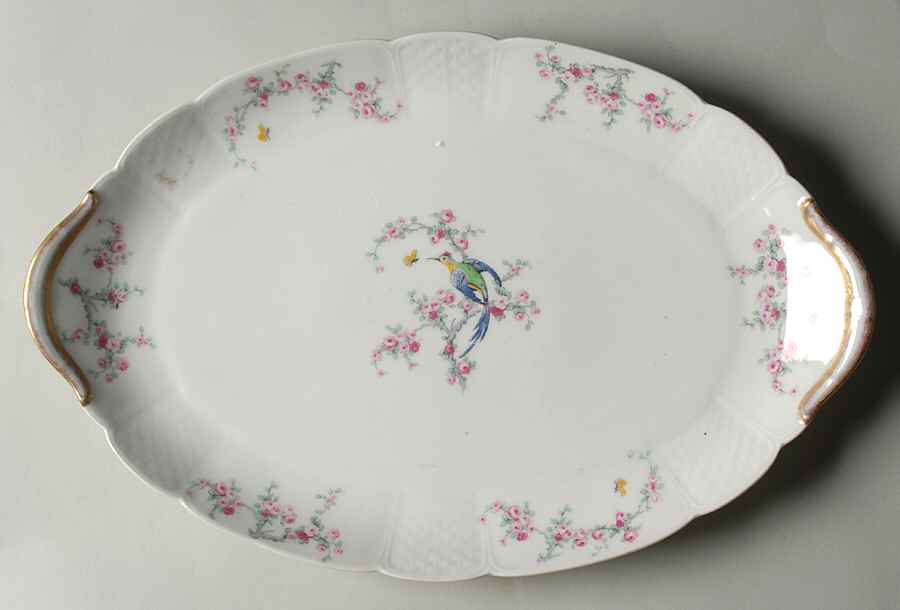Schleiger 1328 14" Oval Serving Platter by Charles Field Haviland-1