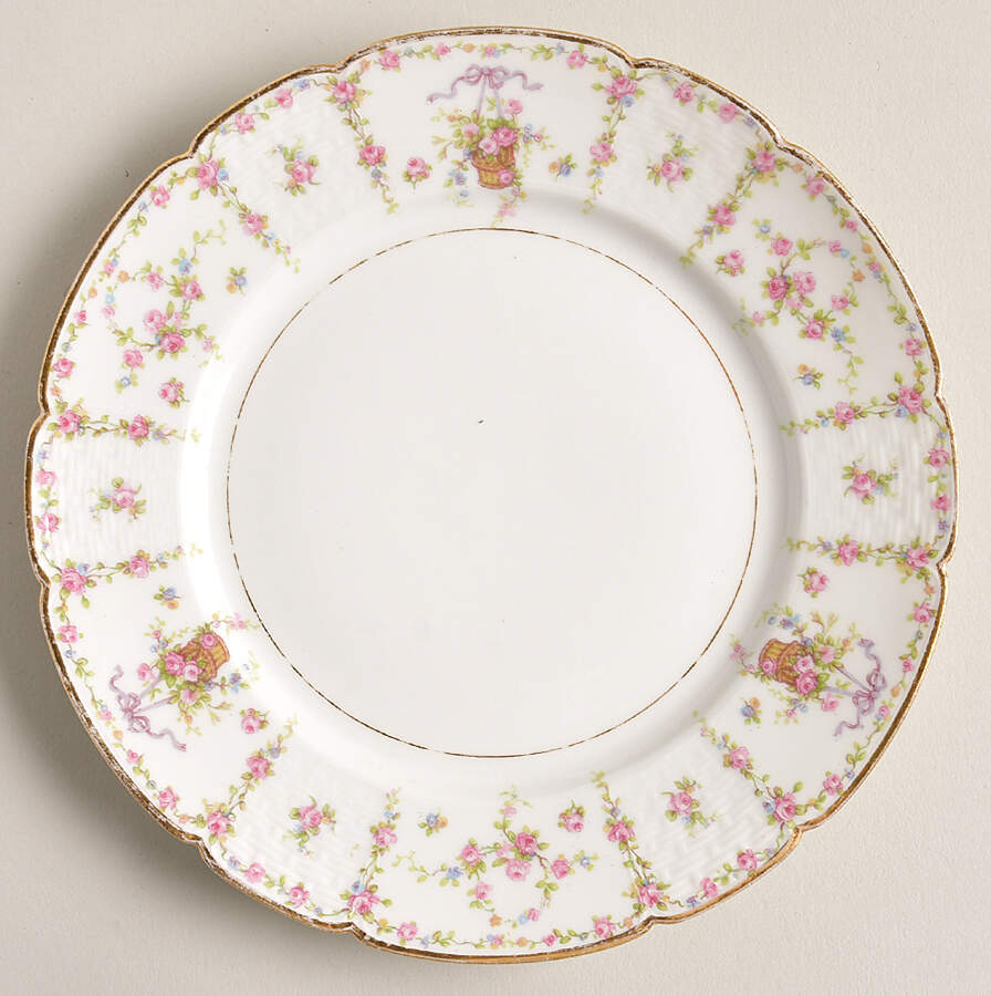 Schleiger 1337 Salad Plate by Charles Field Haviland-1