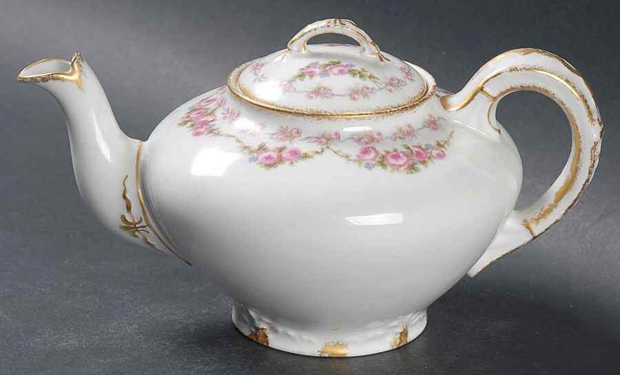 Schleiger 1339 Mini Teapot & Lid by Charles Field Haviland-1