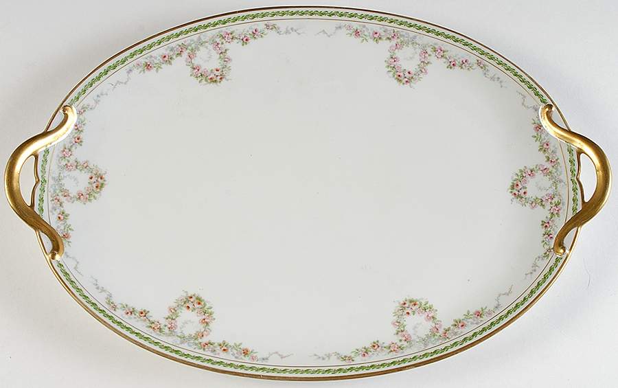 Schleiger 1341 17" Oval Serving Platter by Charles Field Haviland-1