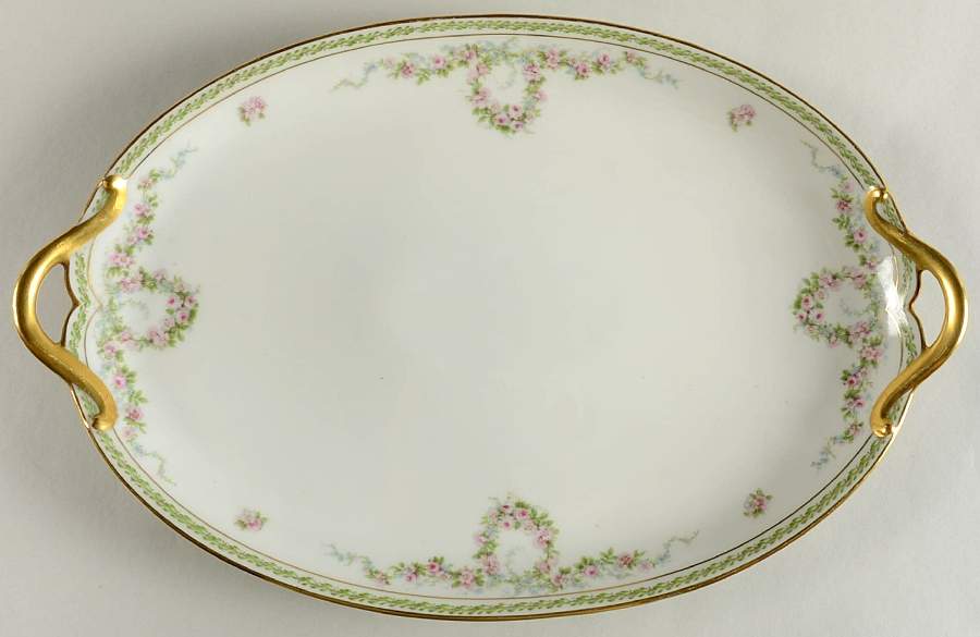 Schleiger 1341 14" Oval Serving Platter by Charles Field Haviland-1