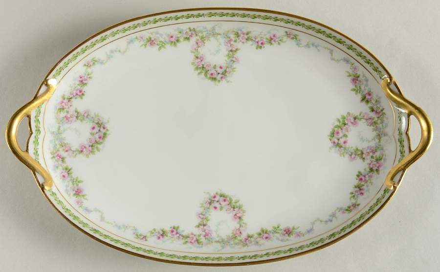 Schleiger 1341 11" Oval Serving Platter by Charles Field Haviland-1