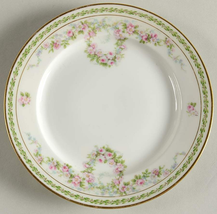 Schleiger 1341 Bread & Butter Plate by Charles Field Haviland-1