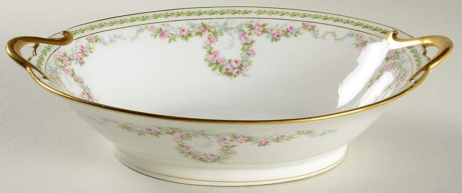 Schleiger 1341 10" Oval Vegetable Bowl by Charles Field Haviland-1
