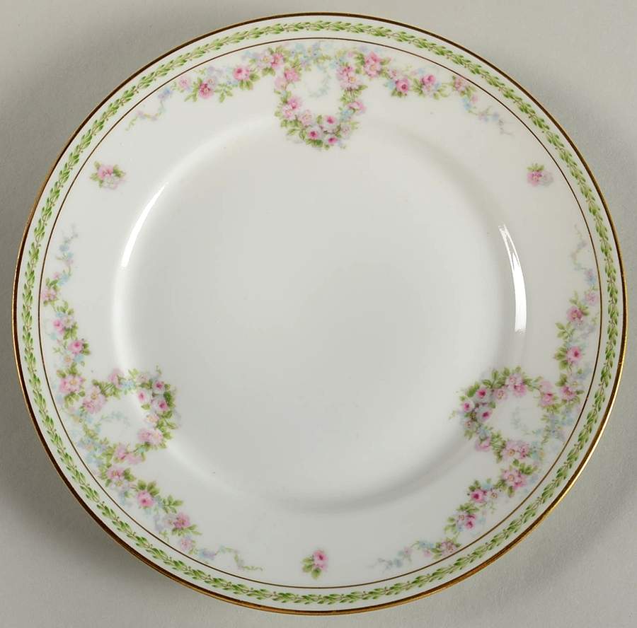Schleiger 1341 Luncheon Plate by Charles Field Haviland-1