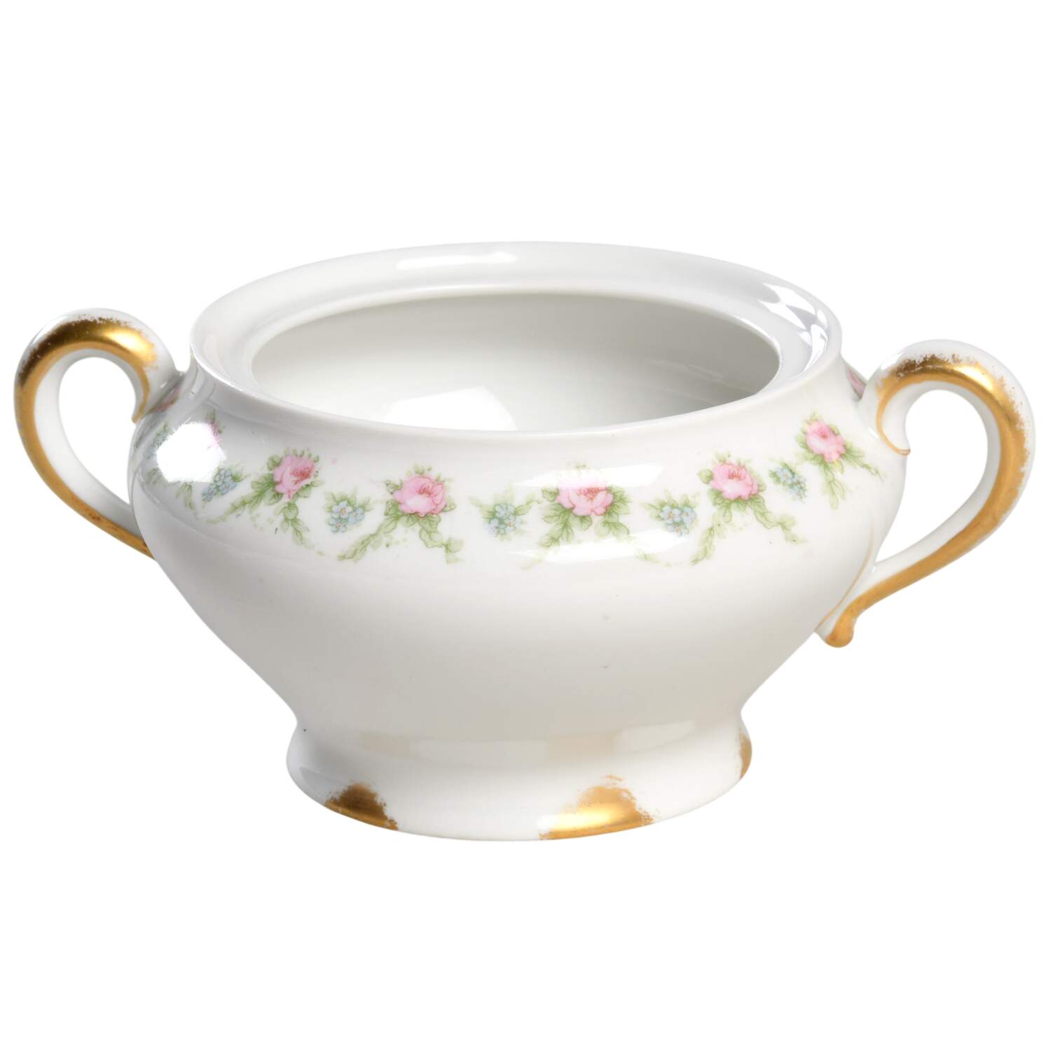Schleiger 1348 Sugar Bowl No Lid by Charles Field Haviland-1