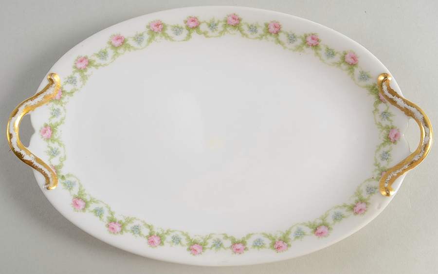 Schleiger 1348 9" Oval Serving Platter by Charles Field Haviland-1
