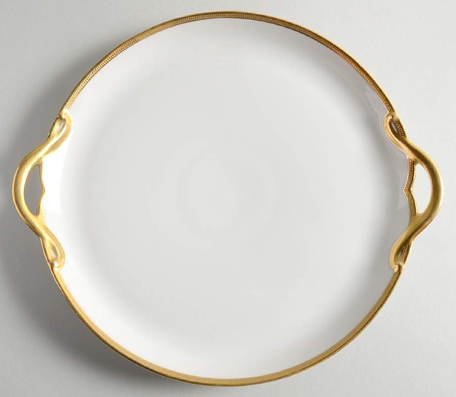 Schleiger 1353 Handled Cake Plate by Charles Field Haviland-1