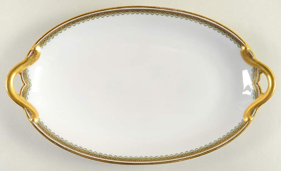 Schleiger 1354 9" Oval Serving Platter by Charles Field Haviland-1
