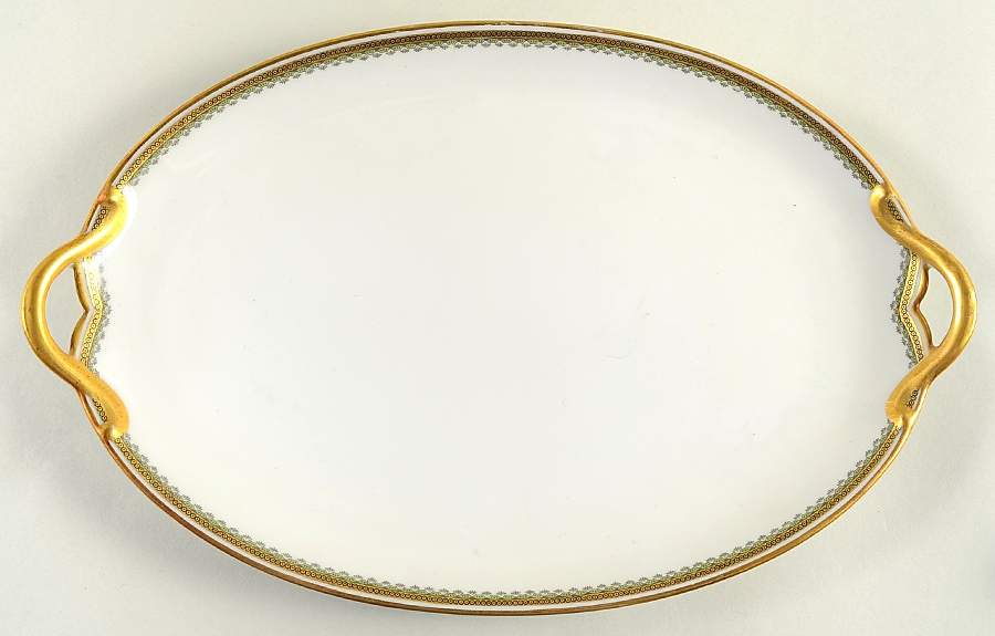 Schleiger 1354 12" Oval Serving Platter by Charles Field Haviland-1