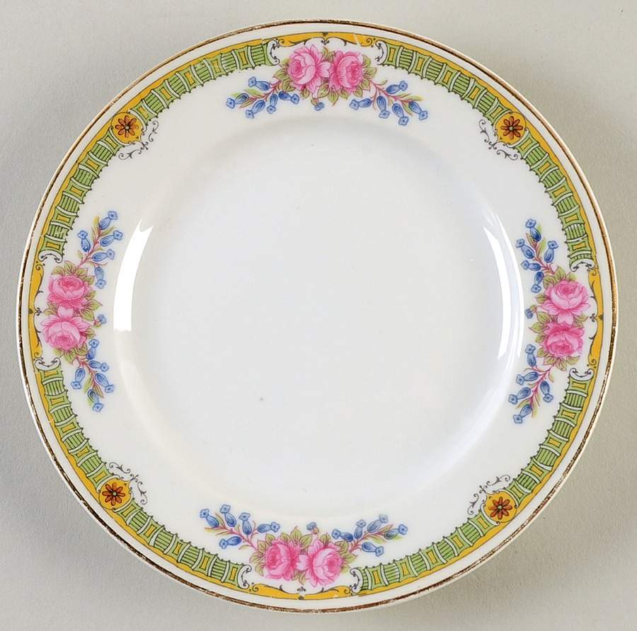 Schleiger 1355 Bread & Butter Plate by Charles Field Haviland-1