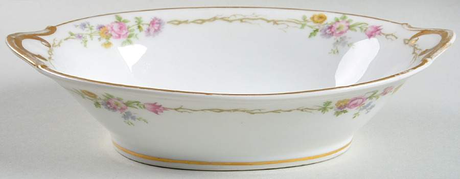 Schleiger 190 9" Oval Vegetable Bowl by Charles Field Haviland-1