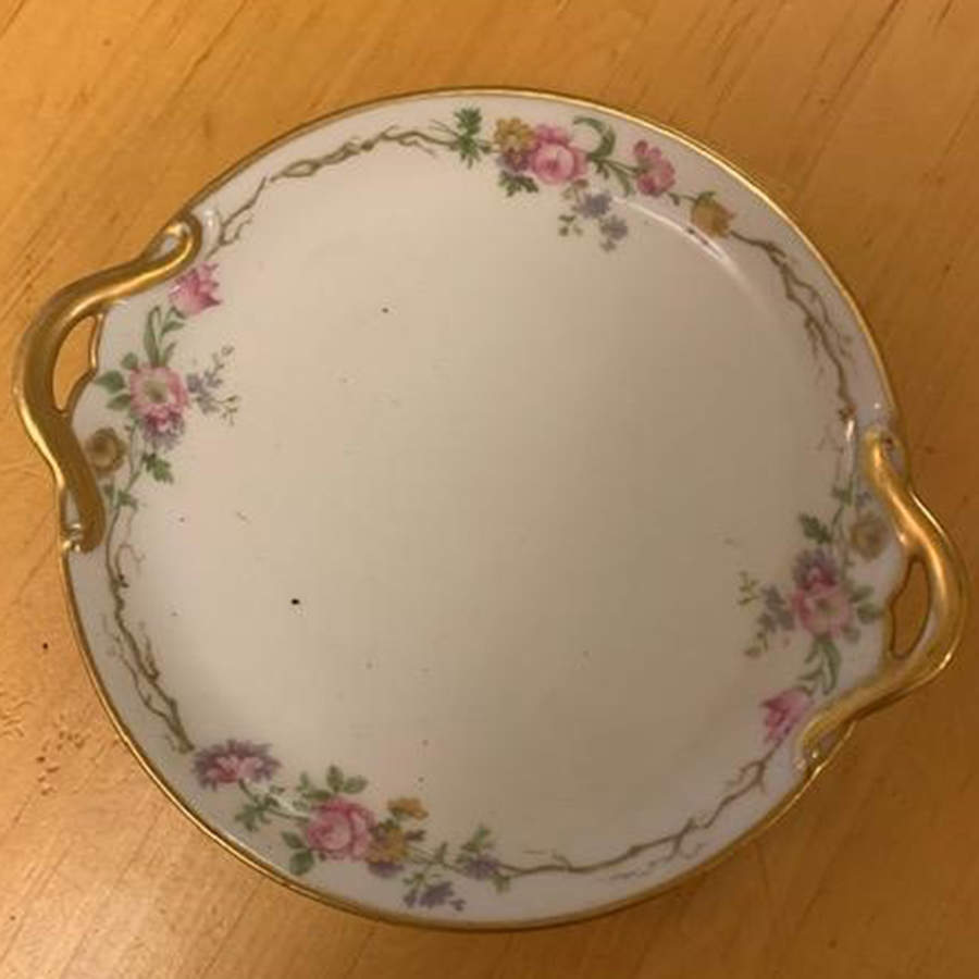 Schleiger 190 Handled Cake Plate by Charles Field Haviland-1