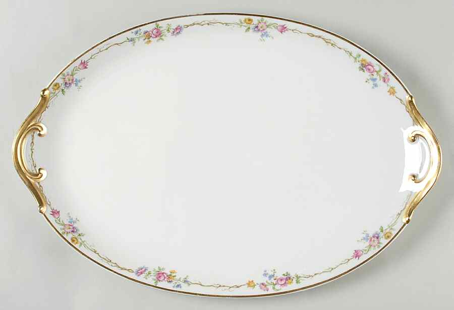 Schleiger 190 16" Oval Serving Platter by Charles Field Haviland-1