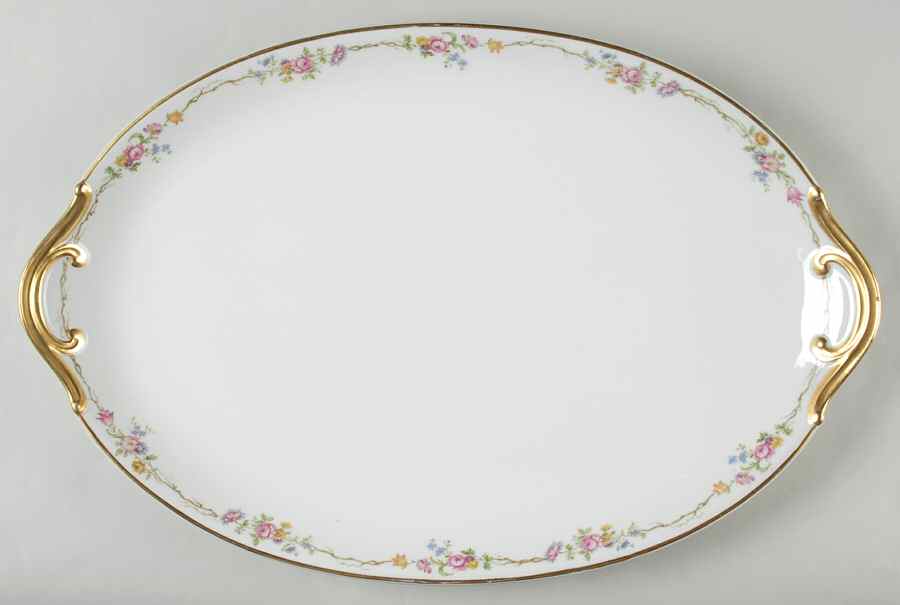 Schleiger 190 19" Oval Serving Platter by Charles Field Haviland-1