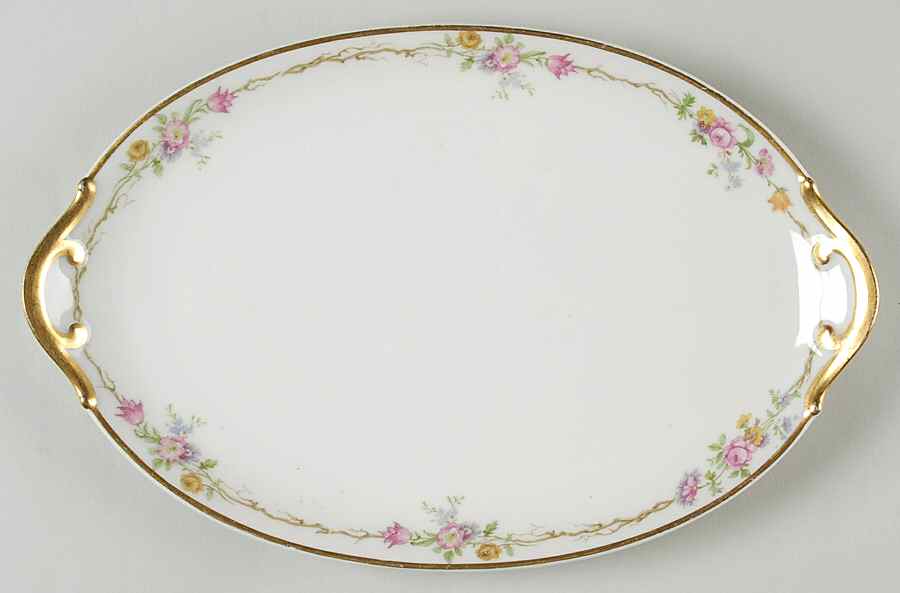 Schleiger 190 12" Oval Serving Platter by Charles Field Haviland-1