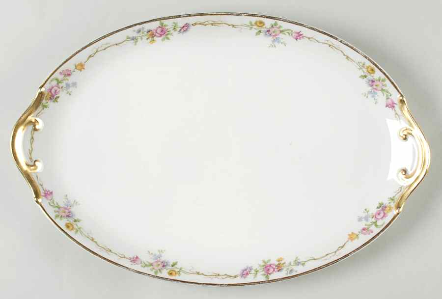 Schleiger 190 14" Oval Serving Platter by Charles Field Haviland-1