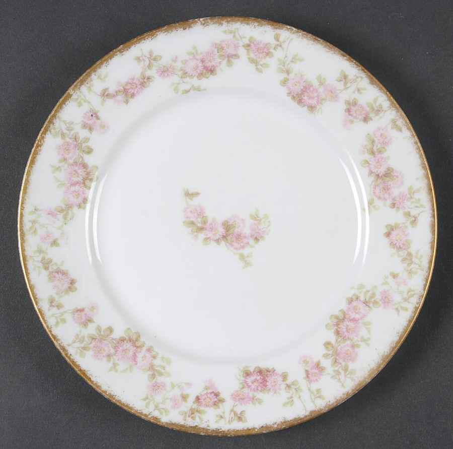 Schleiger 195G (Center Design) Bread & Butter Plate by Charles Field Haviland-1