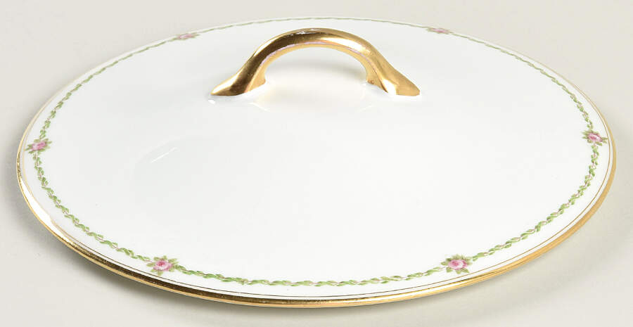 Schleiger 201 Lid for Round Vegetable by Charles Field Haviland-1