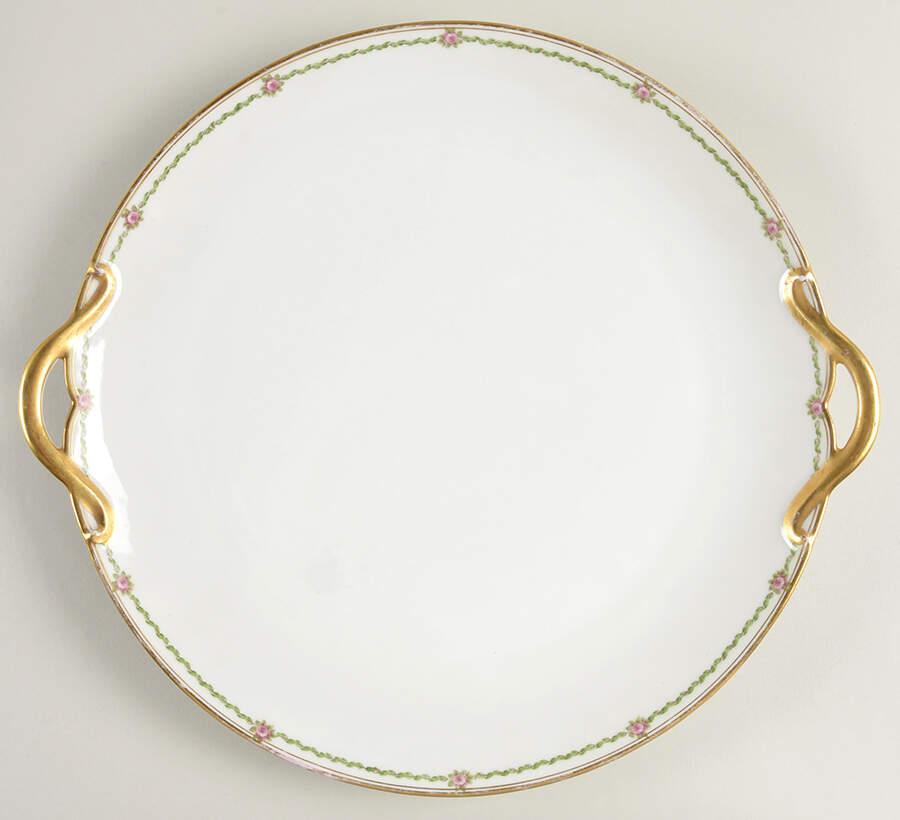 Schleiger 201 Handled Cake Plate by Charles Field Haviland-1