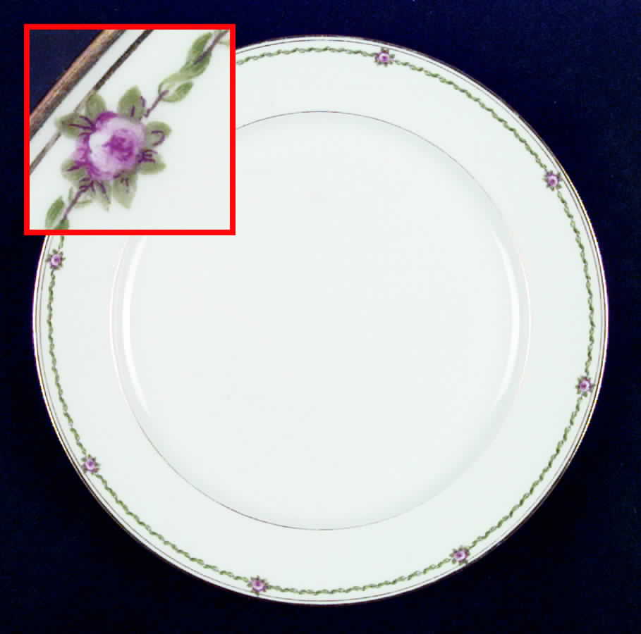 Schleiger 201 Dinner Plate by Charles Field Haviland-1