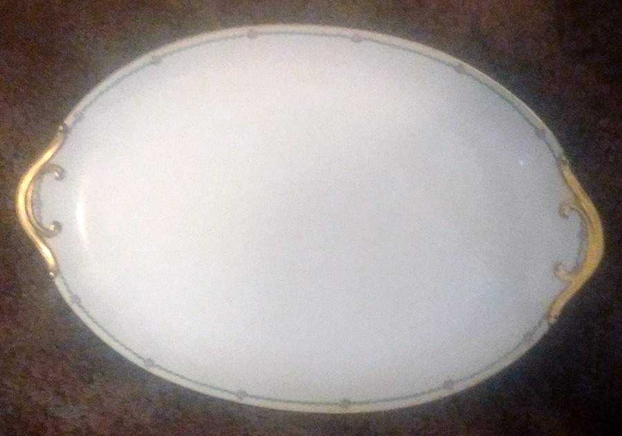 Schleiger 201 18" Oval Serving Platter by Charles Field Haviland-1