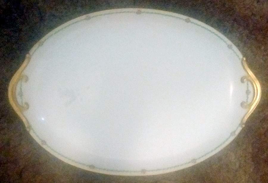 Schleiger 201 16" Oval Serving Platter by Charles Field Haviland-1