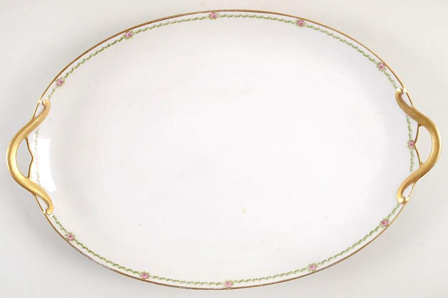 Schleiger 201 14" Oval Serving Platter by Charles Field Haviland-1