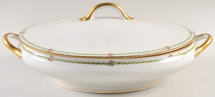 Schleiger 201 Oval Covered Vegetable by Charles Field Haviland-1