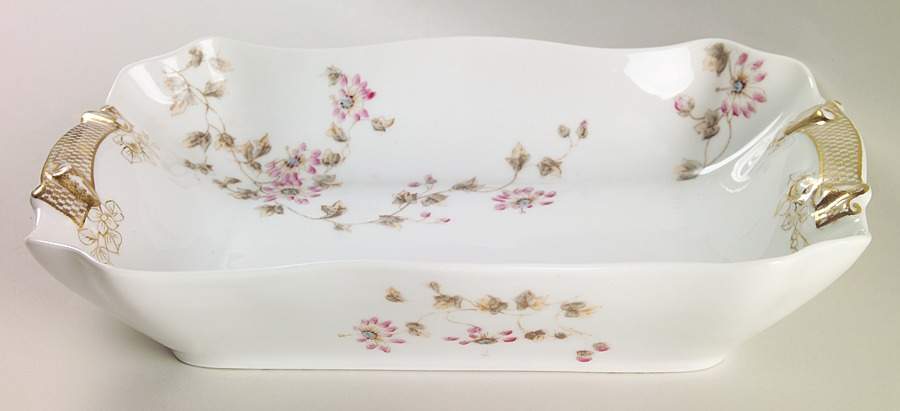 Schleiger 373 11" Rectangular Vegetable Bowl by Charles Field Haviland-1