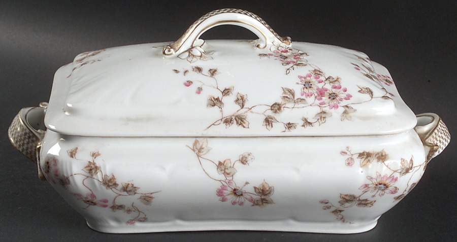 Schleiger 373 Rectangular Covered Vegetable by Charles Field Haviland-1