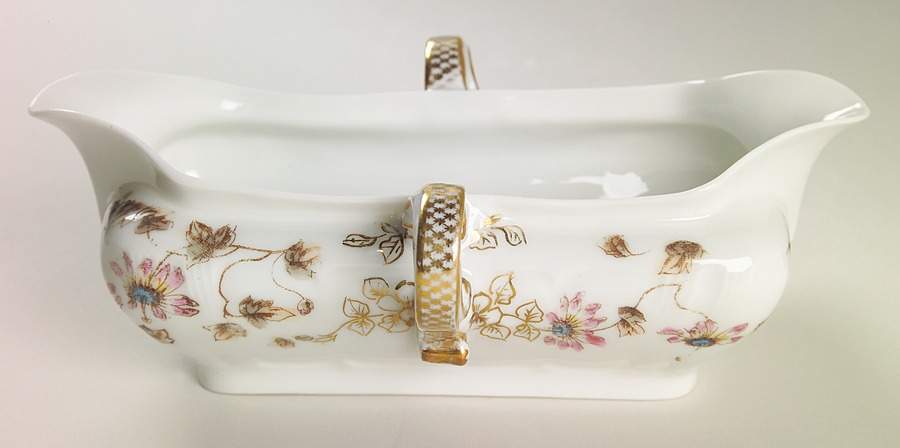 Schleiger 373 Gravy Boat by Charles Field Haviland-1