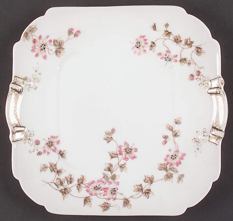 Schleiger 373 Square Handled Cake Plate by Charles Field Haviland-1