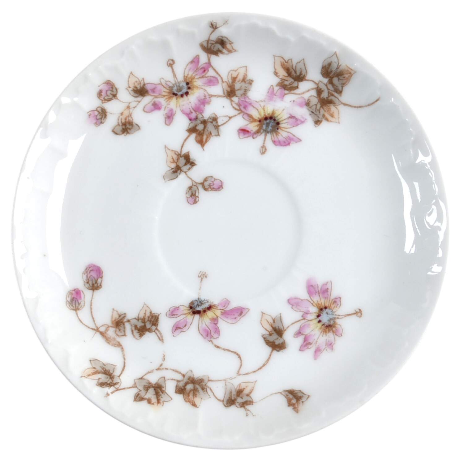 Schleiger 373 Saucer for Flat Demitasse Cup by Charles Field Haviland-1