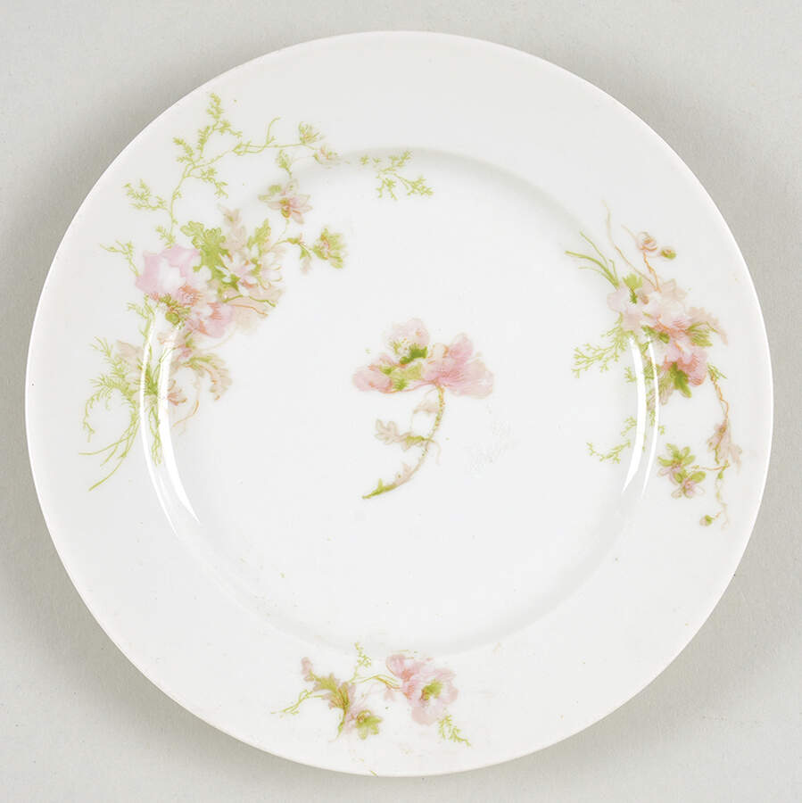 Schleiger 377 Bread & Butter Plate by Charles Field Haviland-1
