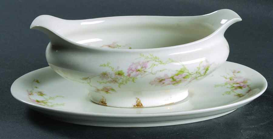 Schleiger 377 Gravy Boat & Underplate by Charles Field Haviland-1