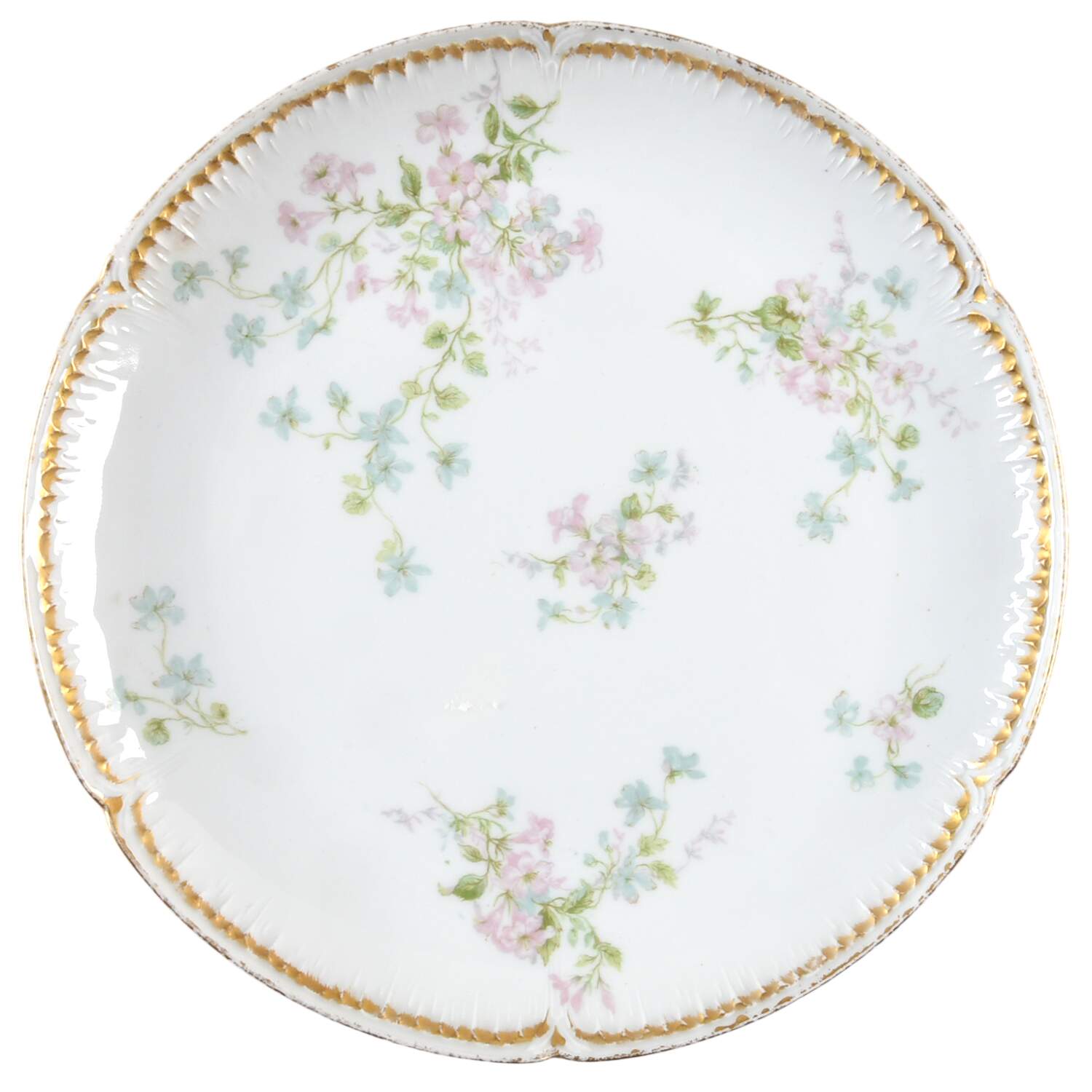 Schleiger 381 Coupe Luncheon Plate by Charles Field Haviland-1