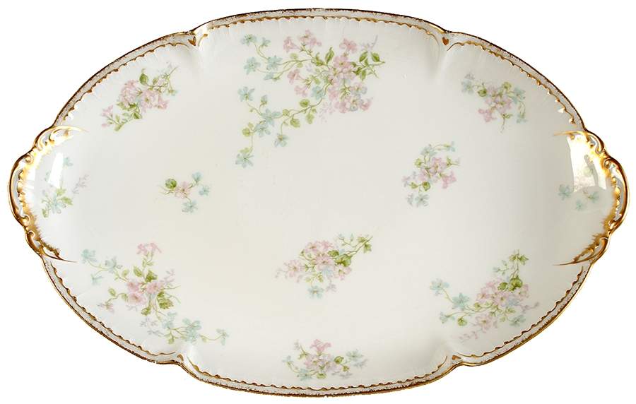 Schleiger 381 14" Oval Serving Platter by Charles Field Haviland-1