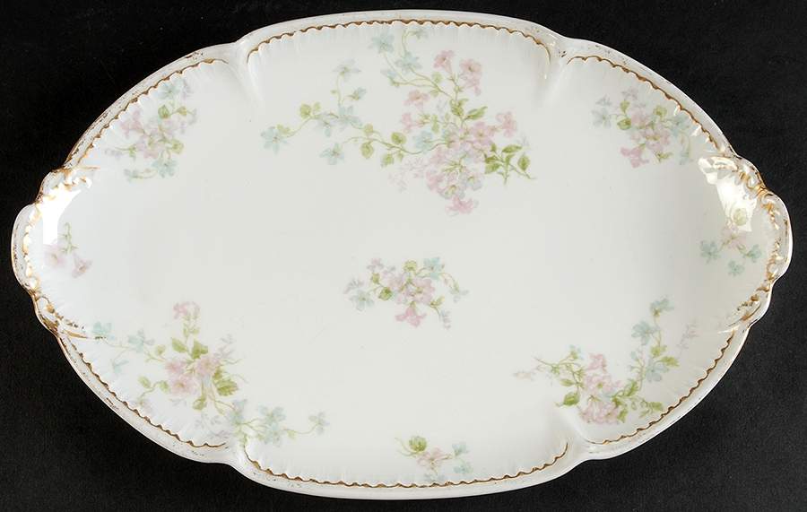 Schleiger 381 12" Oval Serving Platter by Charles Field Haviland-1