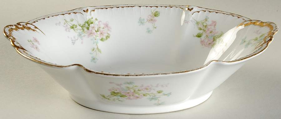 Schleiger 381 10" Oval Vegetable Bowl by Charles Field Haviland-1
