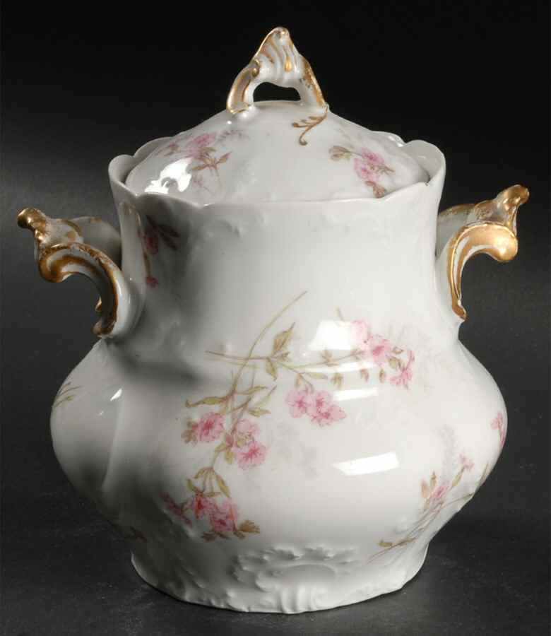 Schleiger 382 Sugar Bowl & Lid by Charles Field Haviland-1